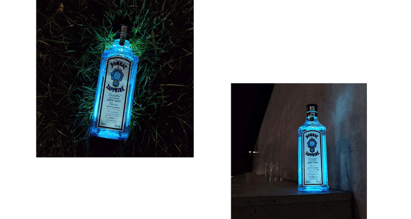 Bombay Sapphire Partylicht 1